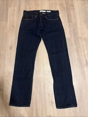 H&M Men's Straight Dark Blue Jeans